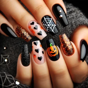 10 Simple Halloween Nail Art Ideas for Beginners